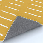 Mudcloth (Mustard Yellow) Rug Gallery Image 4