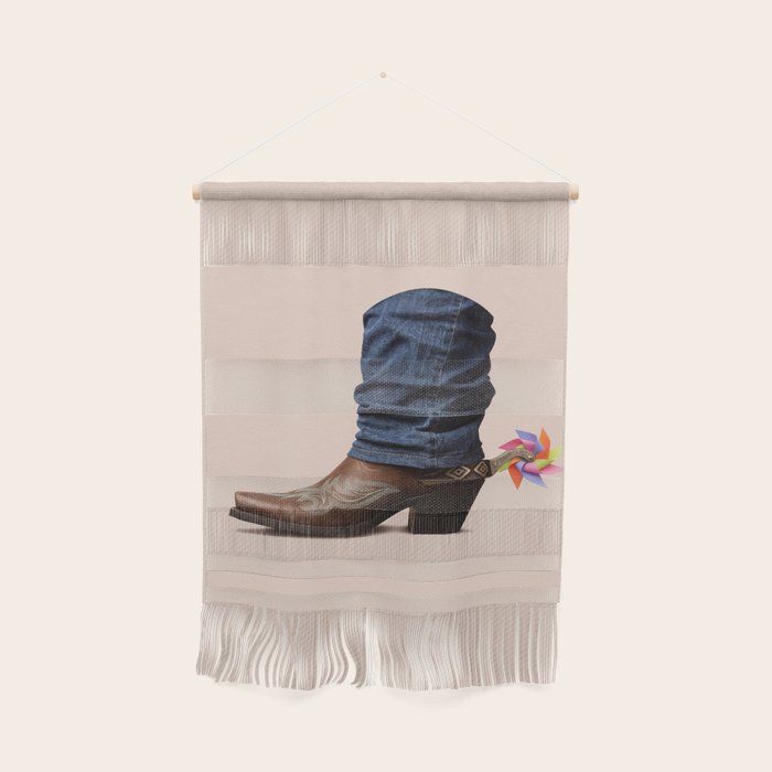 Funny Cowboy  Wall Hanging Gallery Image 1