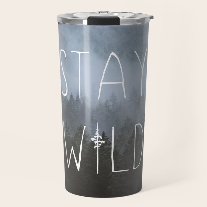 Stay Wild - Forest Adventure Travel Mug Gallery Image 1