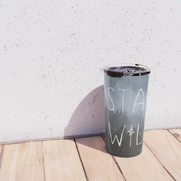 Stay Wild - Forest Adventure Travel Mug Gallery Image 4