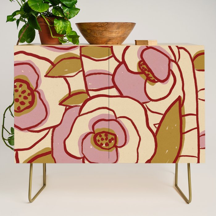 Rose Garden #2 Credenza Gallery Image 1