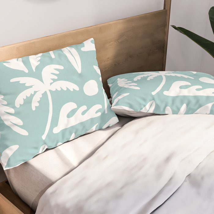 Surf haven Pillow Sham Gallery Image 2