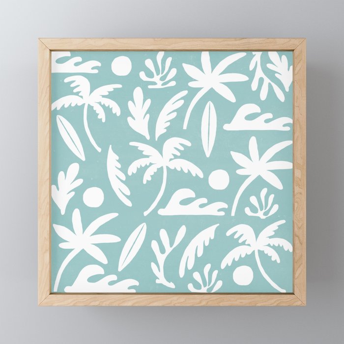 Surf haven Mini Art Print Gallery Image 1