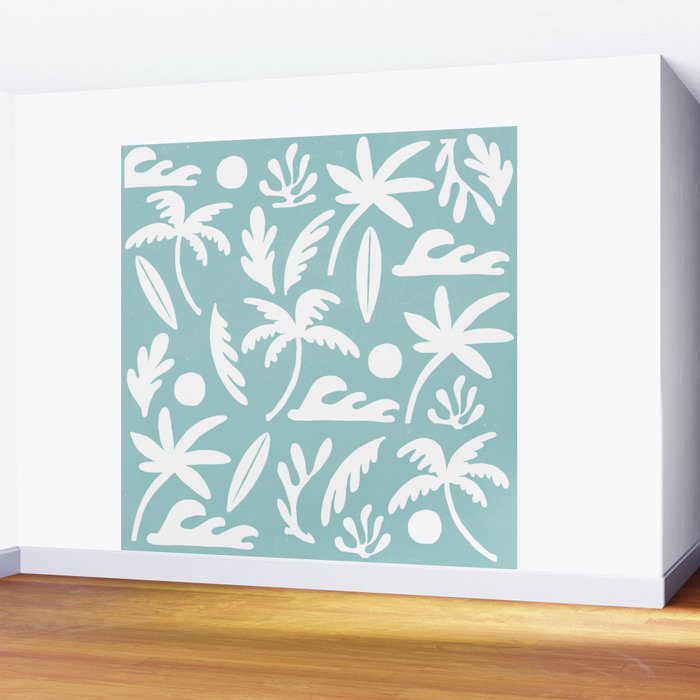Surf haven Wall Mural Gallery Image 2