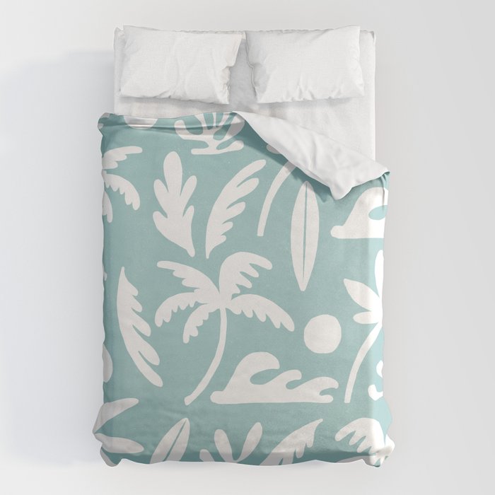 Surf haven Duvet Cover Gallery Image 6