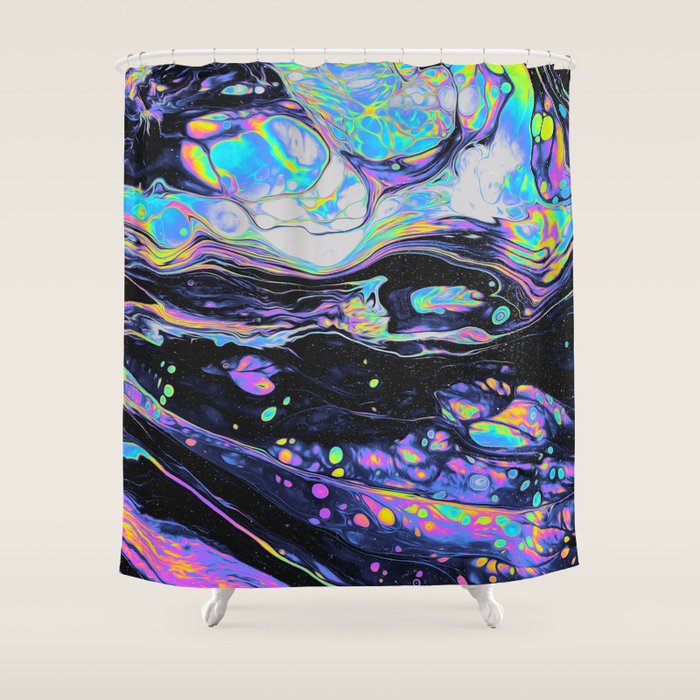 GLASS IN THE PARK Shower Curtain Gallery Image 1