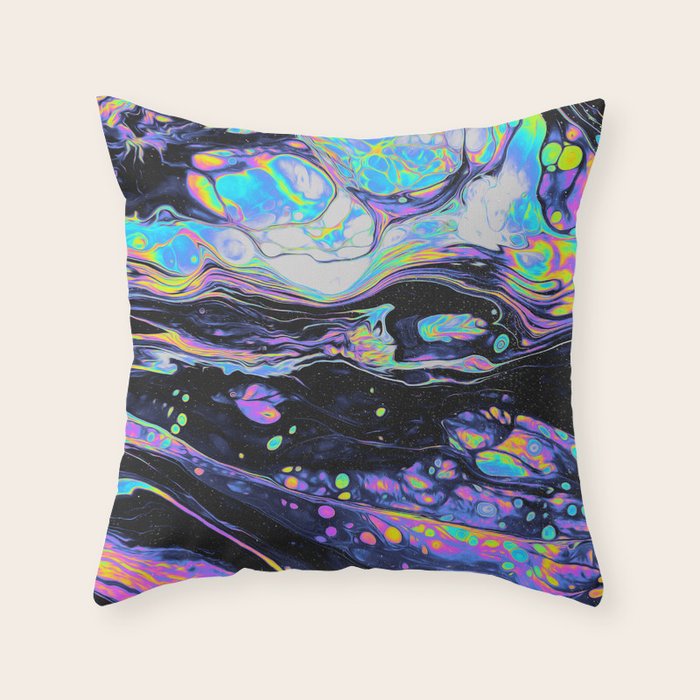 GLASS IN THE PARK Throw Pillow Gallery Image 6