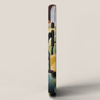 Classical Masterpiece - Instruments of Power - Train, Airplane, Steam by Thomas Hart Benton iPhone Case Gallery Image 2