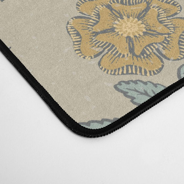Tudor Owls in Grey Desk Mat Gallery Image 4