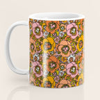 Vintage Pansy Print Coffee Mug Gallery Image 3