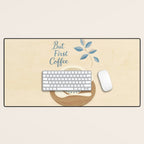 But First Coffee III Desk Mat Gallery Image 1