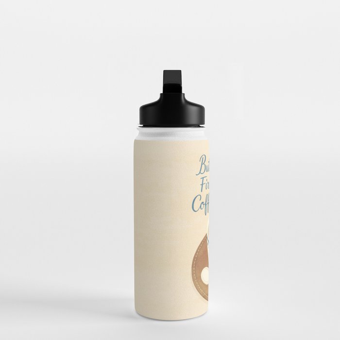But First Coffee III Water Bottle Gallery Image 3