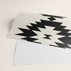 Southwestern Minimalism - Black Neutral Beige Wrapping Paper Gallery Image 2