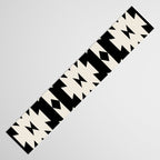 Southwestern Minimalism - Black Neutral Beige Table Runner Gallery Image 3