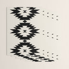 Southwestern Minimalism - Black Neutral Beige Wrapping Paper Gallery Image 3
