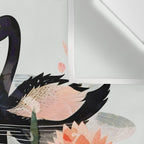 Black Swans Wall Tapestry Gallery Image 3