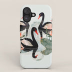 Black Swans iPhone Case Gallery Image 1