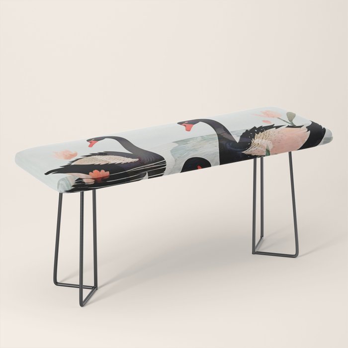 Black Swans Bench Gallery Image 1