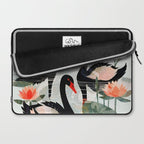 Black Swans Laptop Sleeve Gallery Image 2