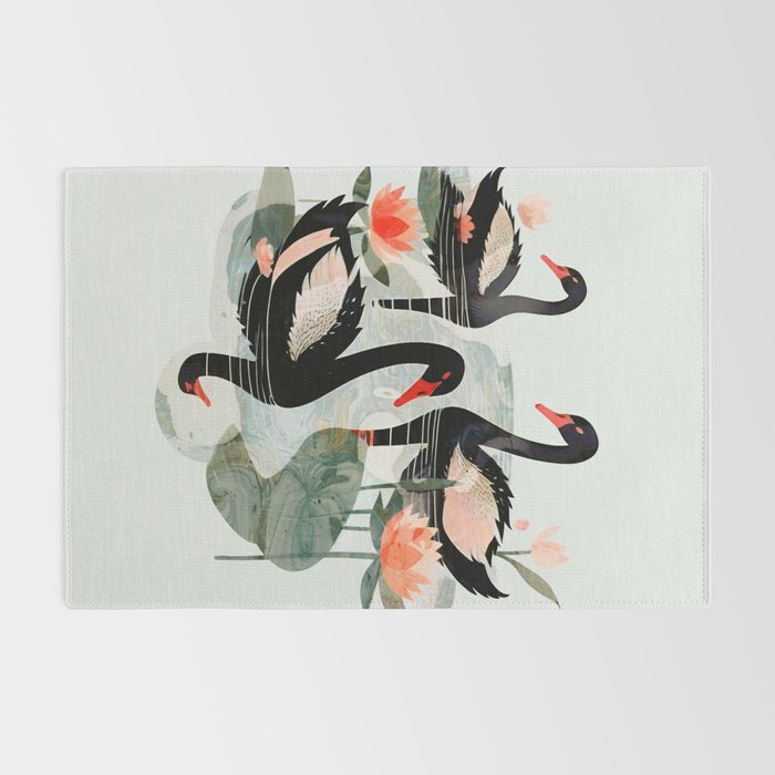 Black Swans Rug Gallery Image 2
