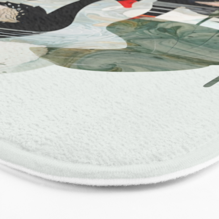 Black Swans Bath Mat Gallery Image 3