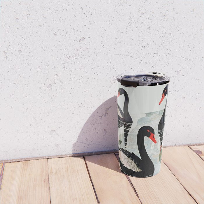 Black Swans Travel Mug Gallery Image 4