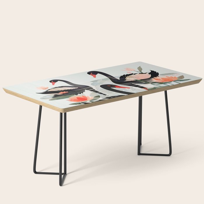 Black Swans Coffee Table Gallery Image 1