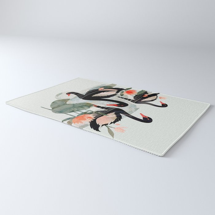 Black Swans Rug Gallery Image 3