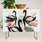 Black Swans Credenza Gallery Image 1