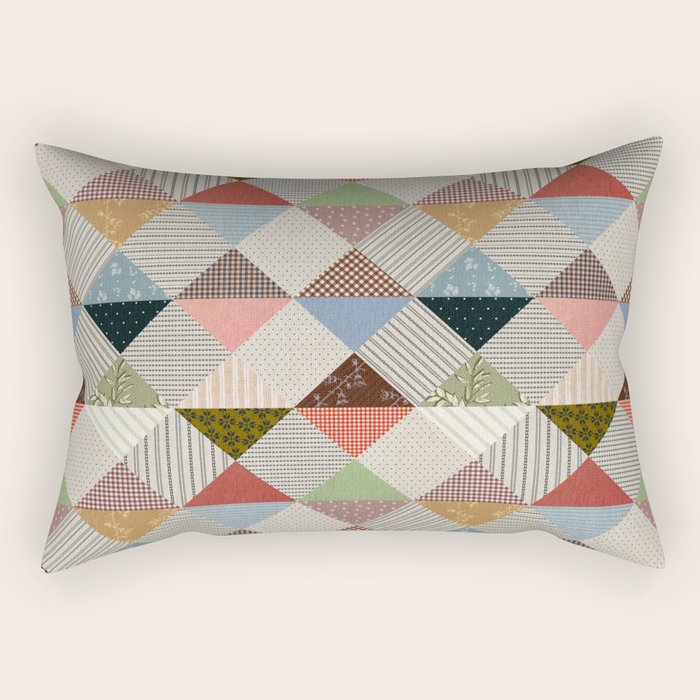 Diamond Quilt Rectangular Pillow Gallery Image 2