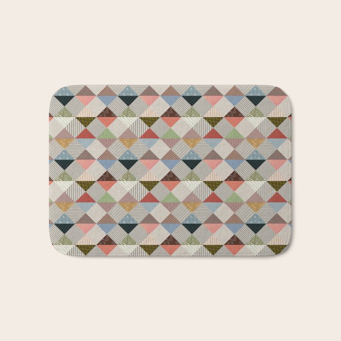Diamond Quilt Bath Mat Gallery Image 1