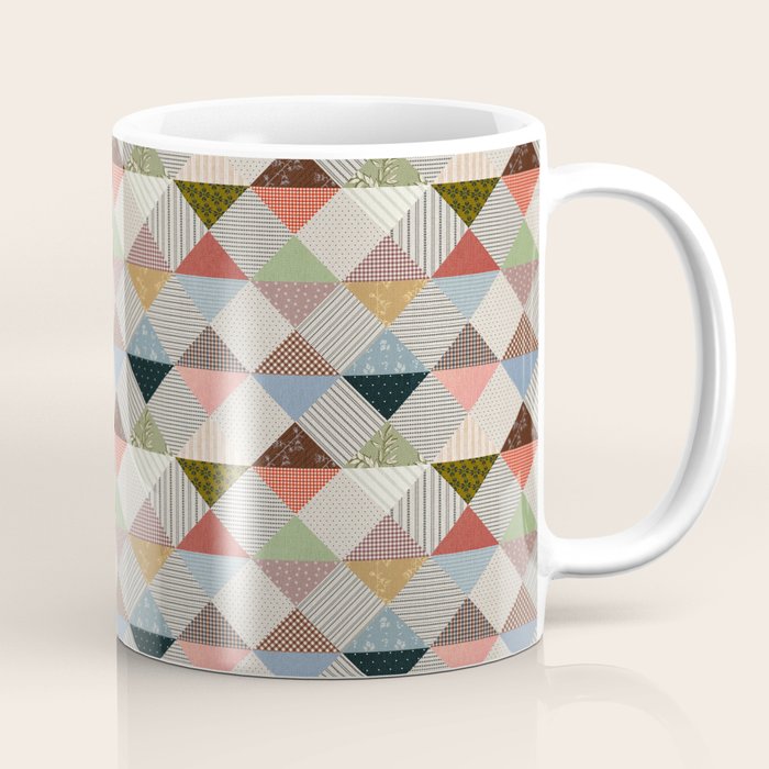 Diamond Quilt Coffee Mug Gallery Image 1