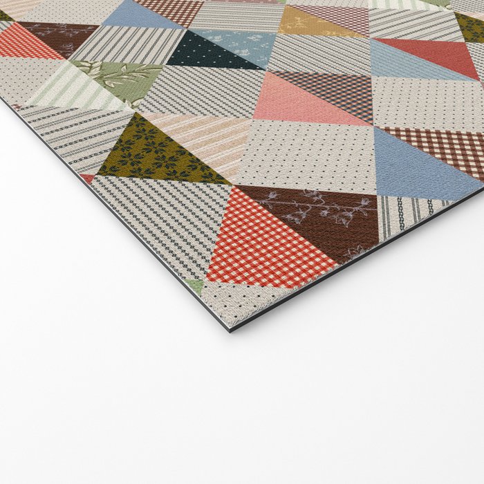 Diamond Quilt Welcome Mat Gallery Image 2