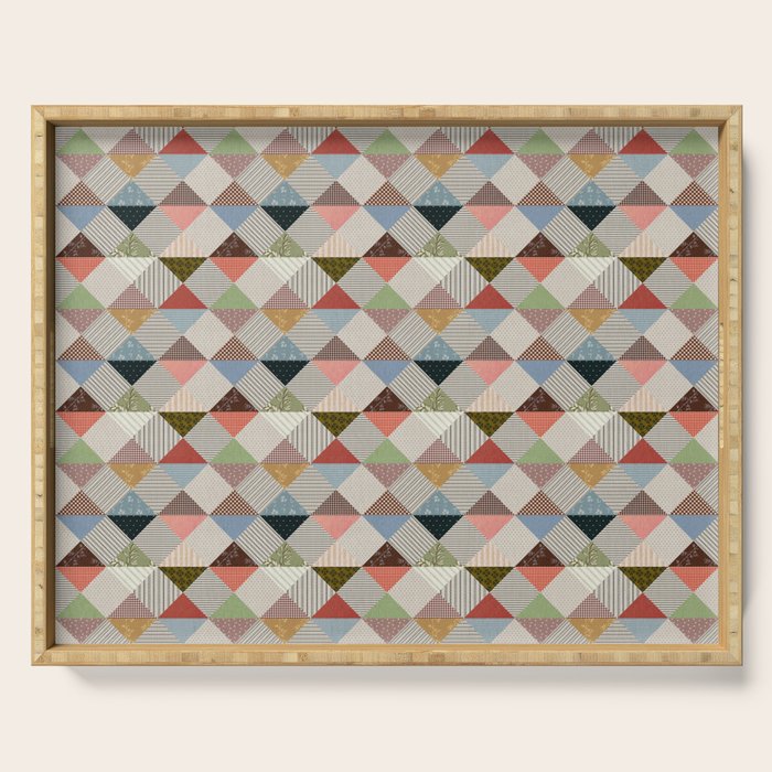 Diamond Quilt Serving Tray Gallery Image 1
