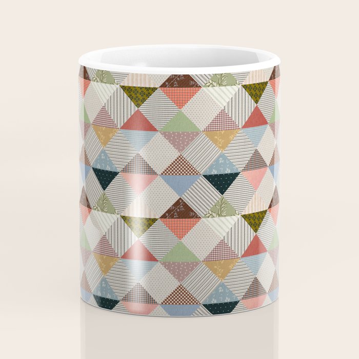Diamond Quilt Coffee Mug Gallery Image 4