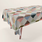 Diamond Quilt Tablecloth Gallery Image 1