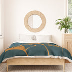 "Let Light Be A Sweet Rebellion In The Shadows" Duvet Cover Gallery Image 3