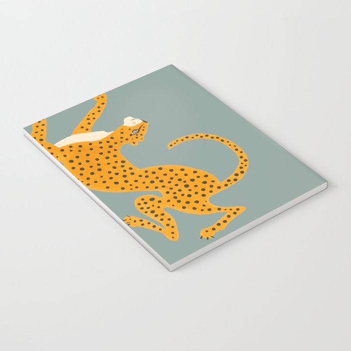 Leopard Race - blue Notebook Gallery Image 3