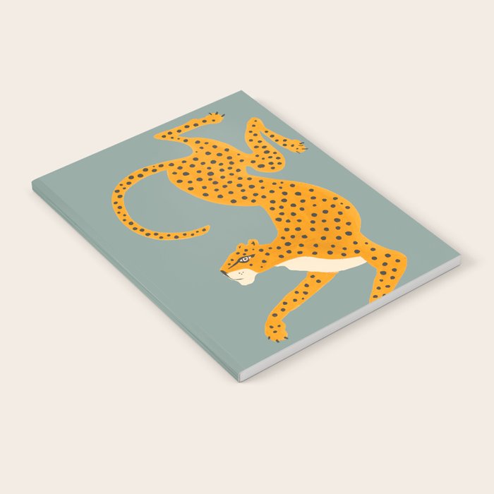 Leopard Race - blue Notebook Gallery Image 2