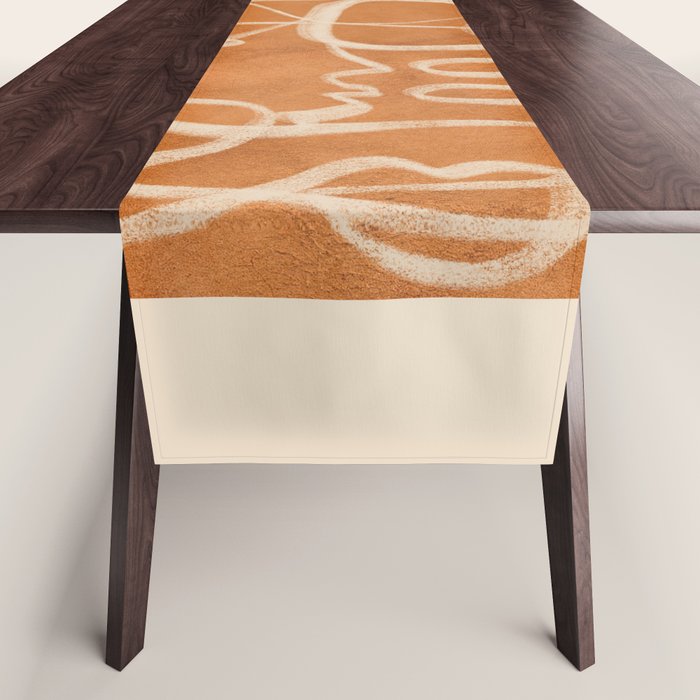 Abstract line art 205 Table Runner Gallery Image 1