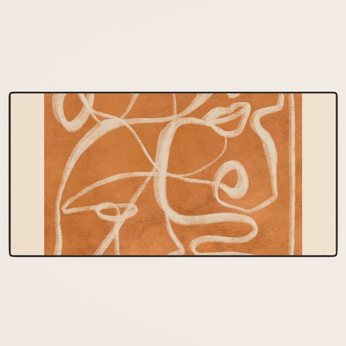 Abstract line art 205 Desk Mat Gallery Image 3