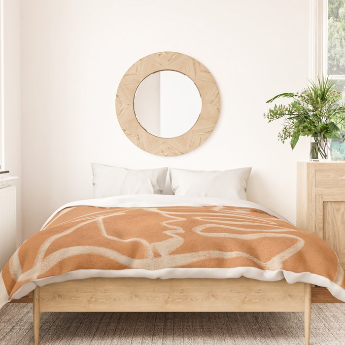 Abstract line art 205 Duvet Cover Gallery Image 3