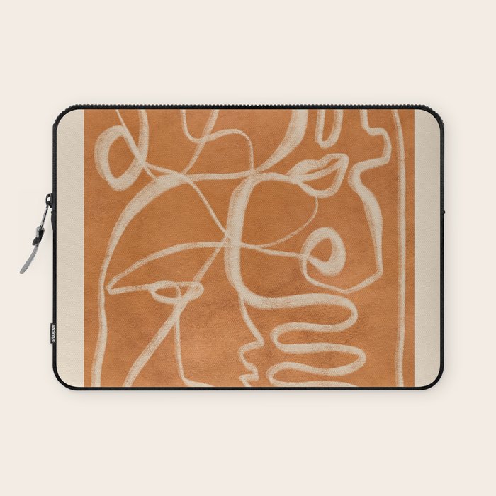 Abstract line art 205 Laptop Sleeve Gallery Image 1