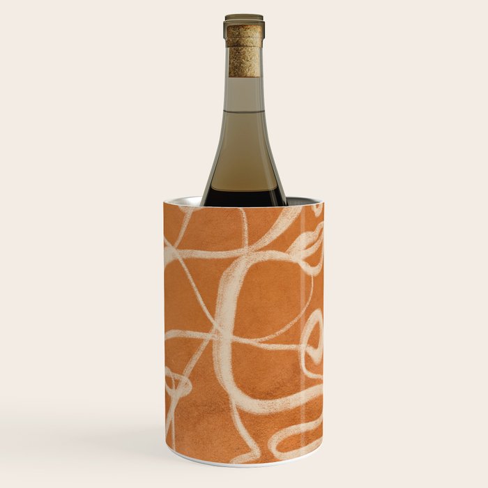 Abstract line art 205 Wine Chiller Gallery Image 1