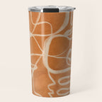 Abstract line art 205 Travel Mug Gallery Image 1