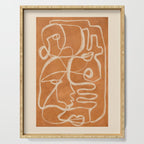 Abstract line art 205 Serving Tray Gallery Image 1