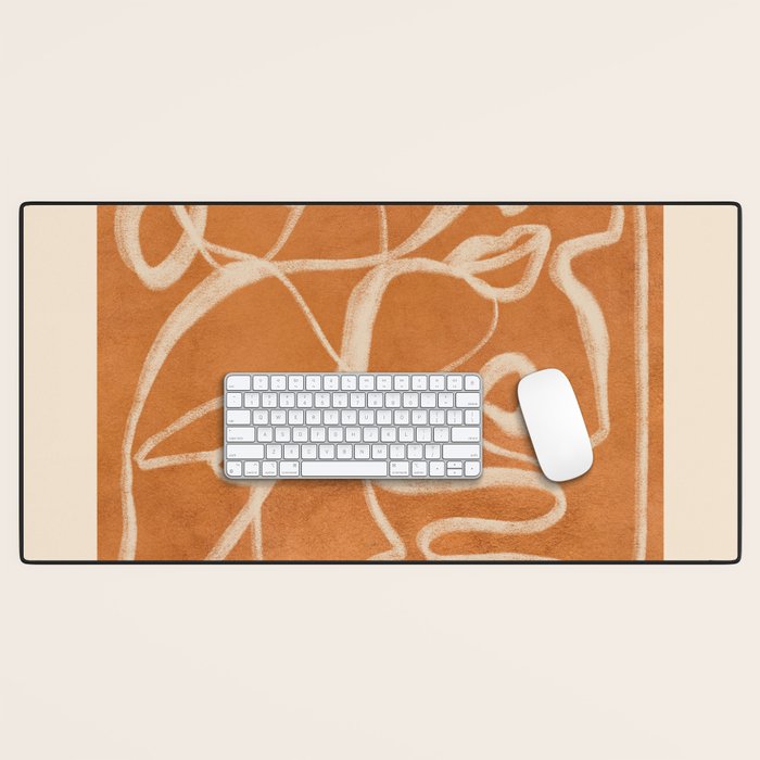 Abstract line art 205 Desk Mat Gallery Image 1
