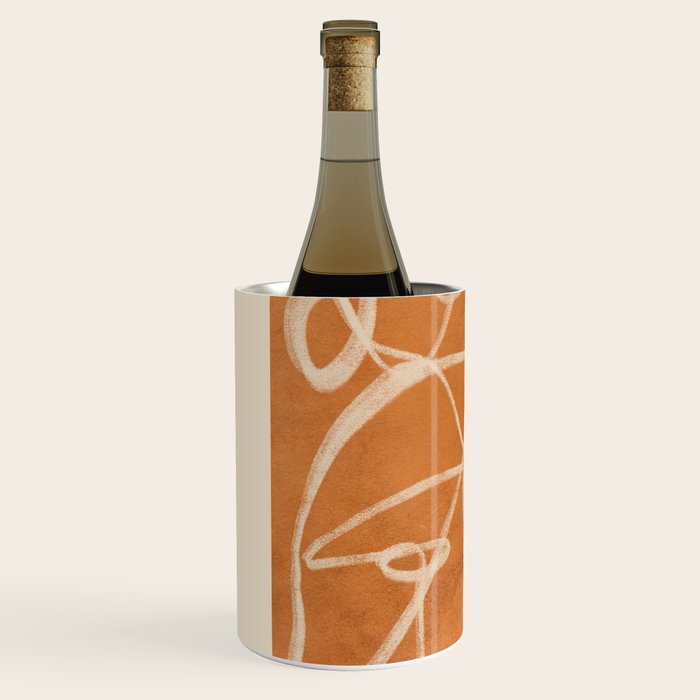 Abstract line art 205 Wine Chiller Gallery Image 2