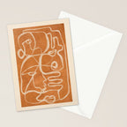 Abstract line art 205 Stationery Card Gallery Image 2
