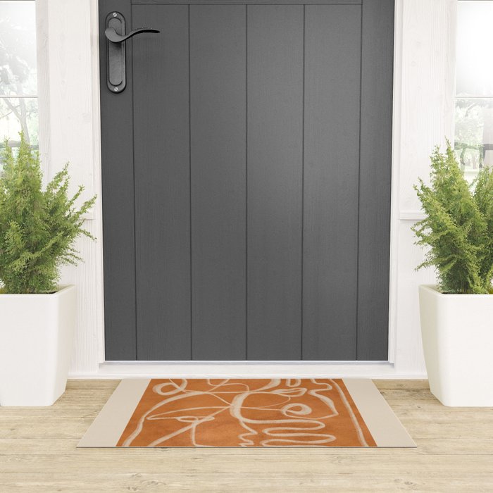 Abstract line art 205 Welcome Mat Gallery Image 3